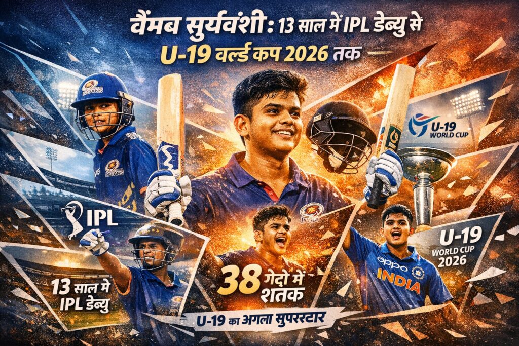 Bharatiya Cricket Ka Ubharta Sitara