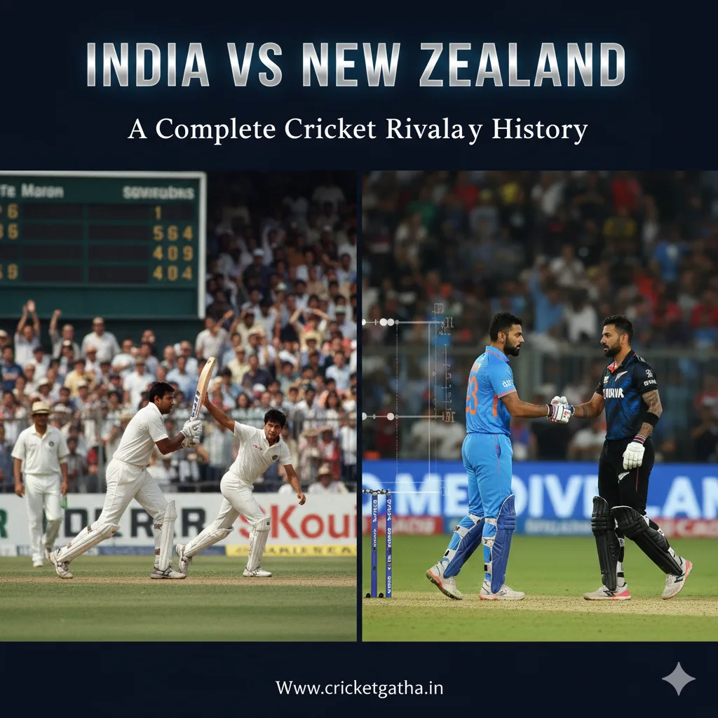 India vs New Zealand: A Complete Cricket Rivalry History