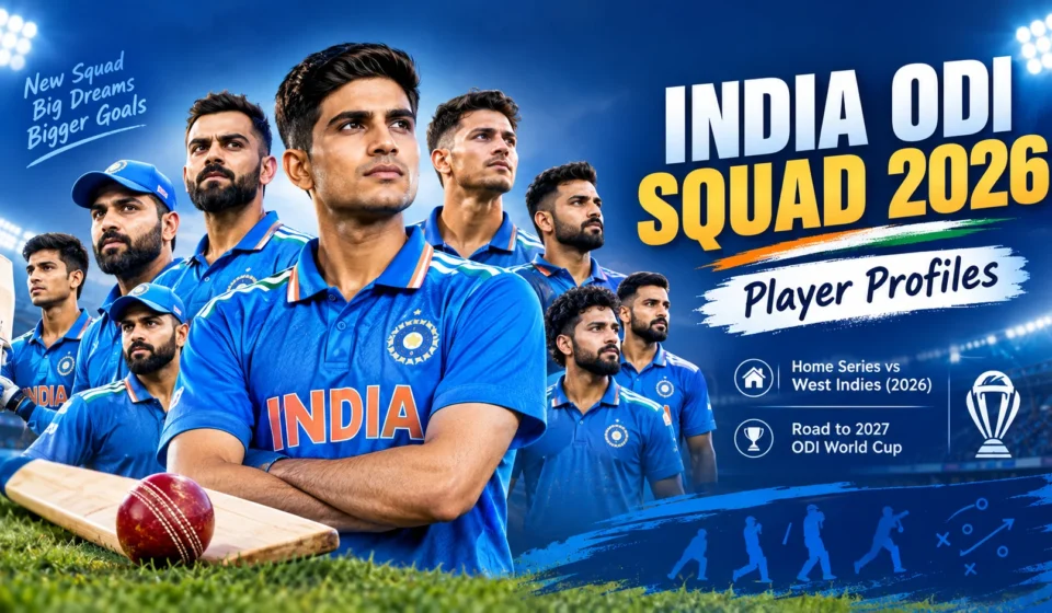 India ODI Squad 2026_ Big Dreams, Bigger Goals